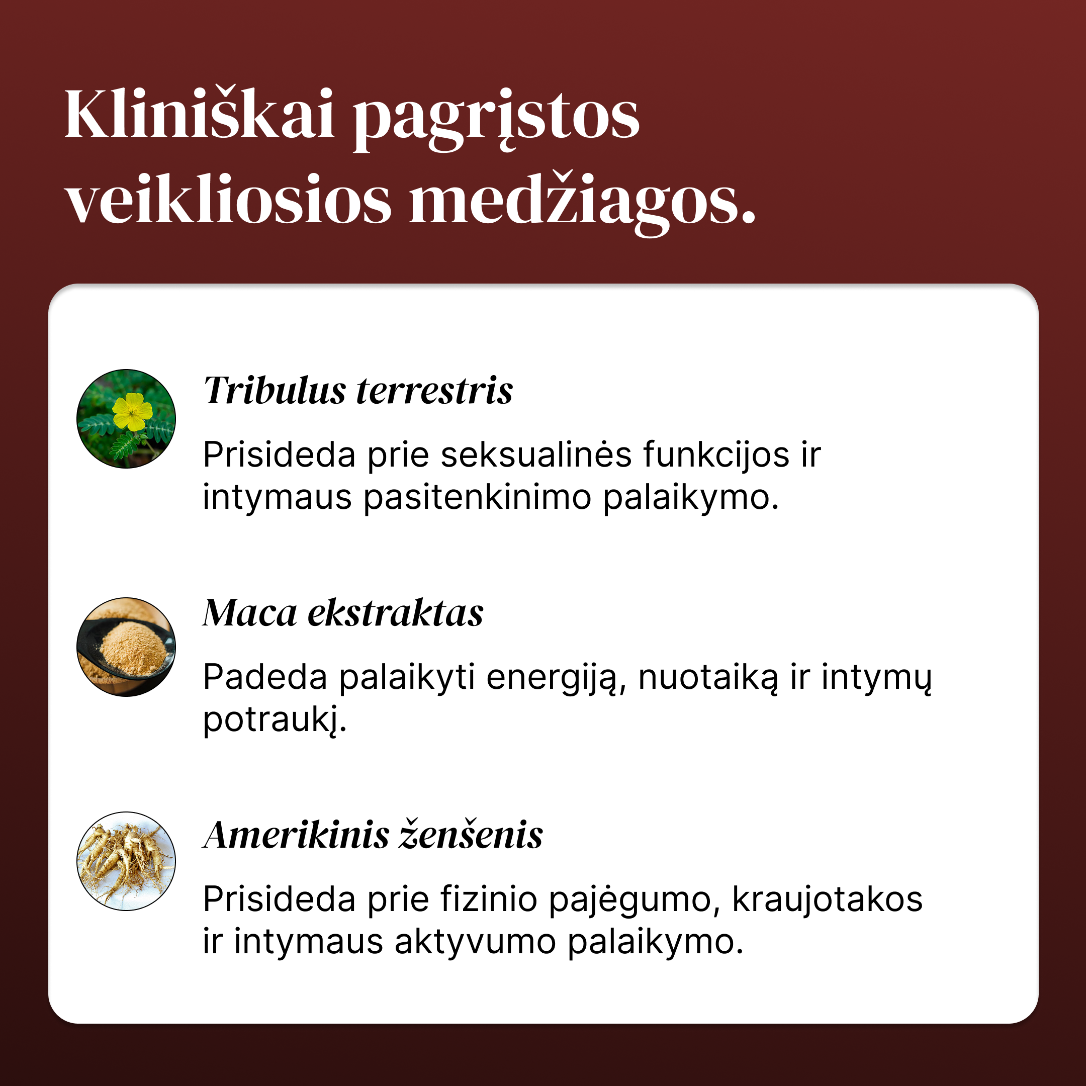 Papildai dydžiui vyrams