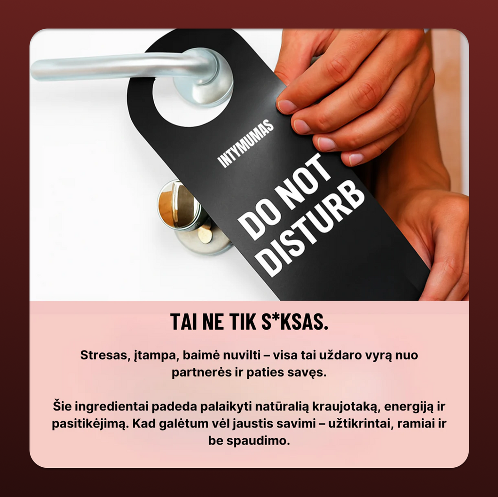 Papildai potencijai vyrams