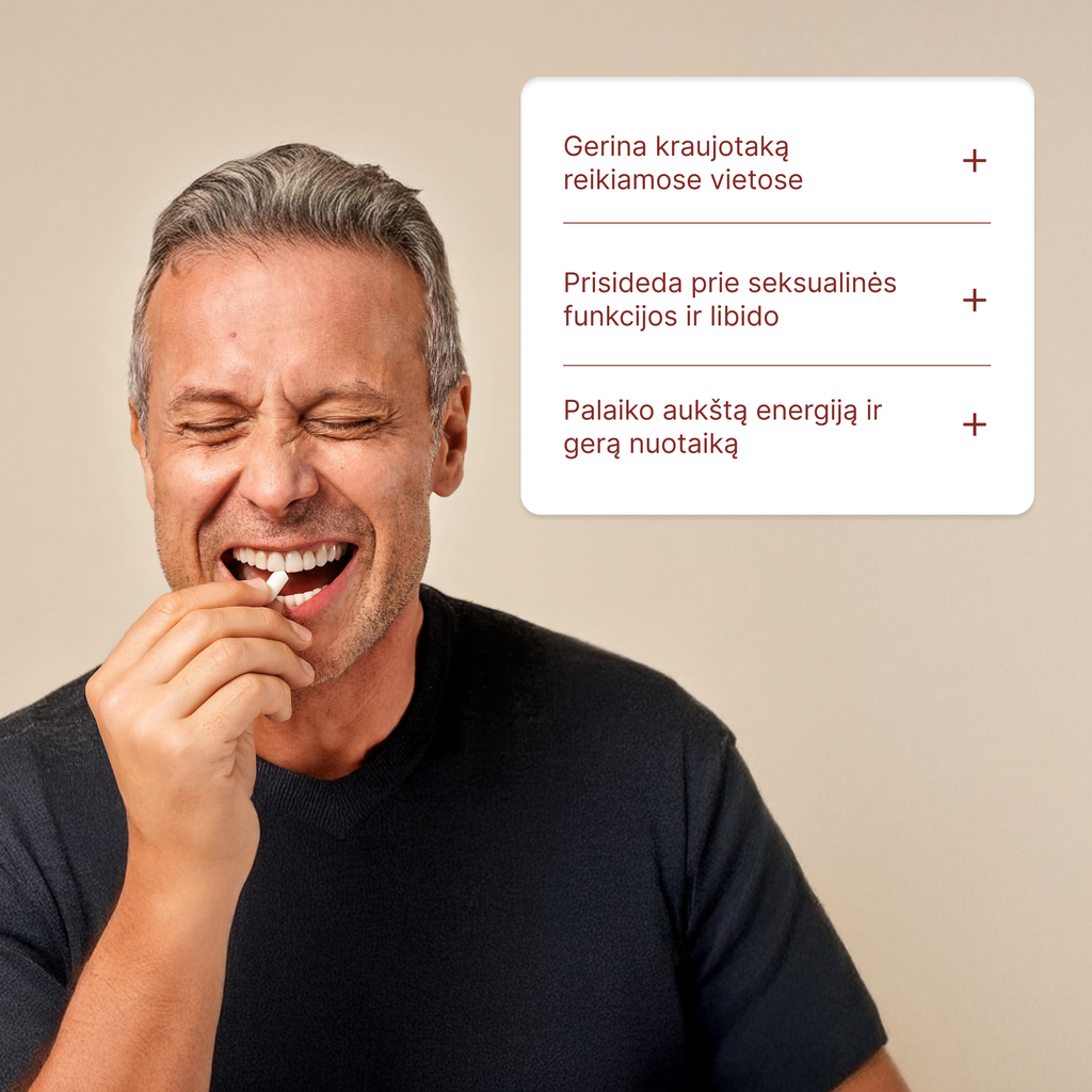 Papildai potencijai vyrams